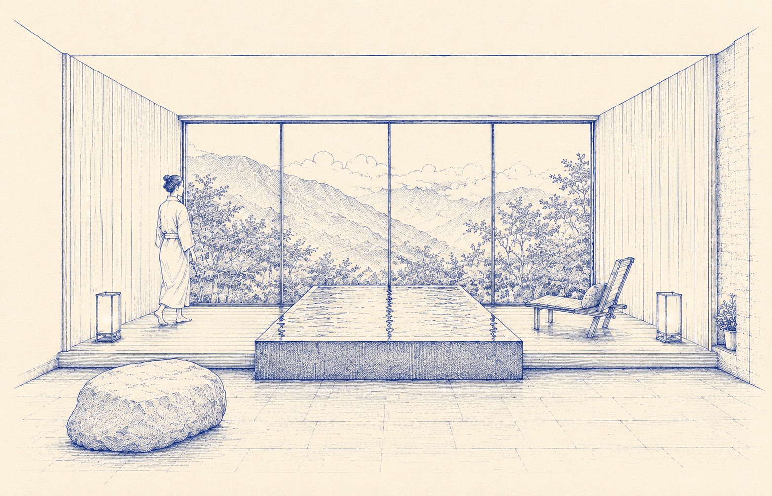 Plano arquitectónico de SIN 01, vivienda unifamiliar en Cundinamarca, CO — LINEA PRIMA, arquitectos en Bogotá.