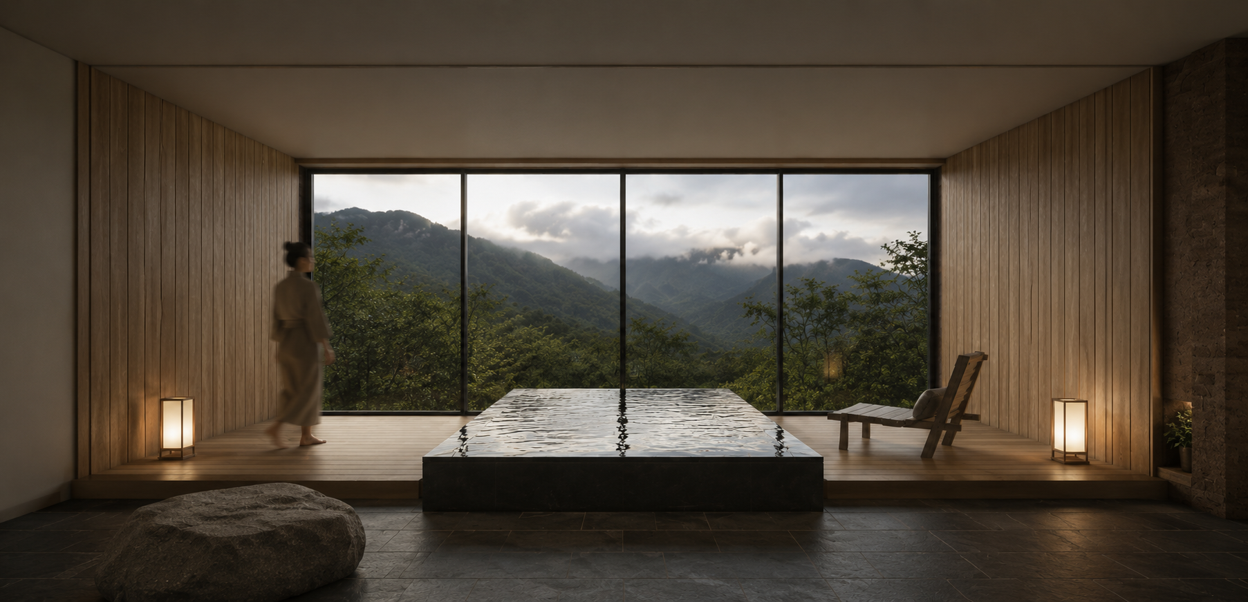 SIN 01 — vivienda unifamiliar en Cundinamarca, CO por LINEA PRIMA: piedra local y madera de roble.